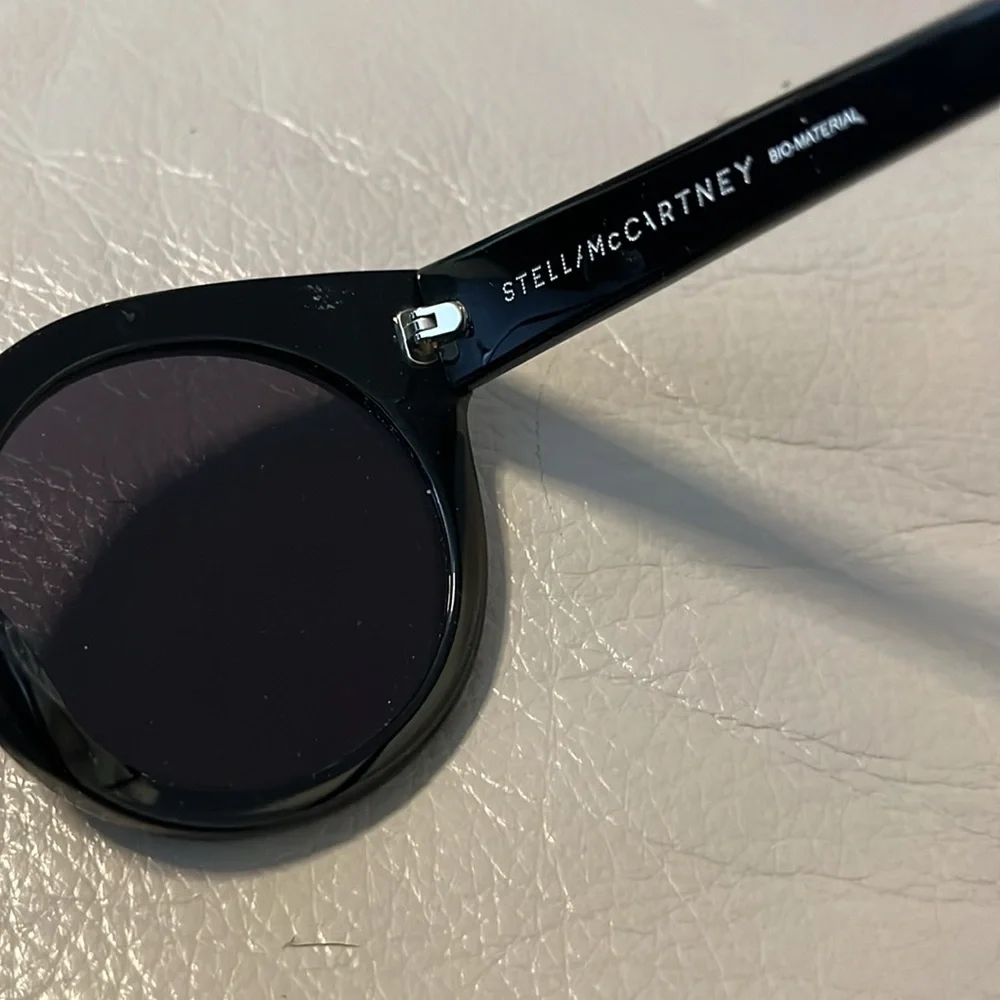 Stella McCartney Black Cat Eye Sunglasses
